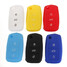 Remote Key Case Shell Flip Jetta Silicone Fob VW Golf MK6 Polo - 1