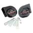 Black Car Electric Horn 12V Single - 7