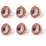 9w Cool White Decorative 6 Pcs Cob Led Spotlight Ac 85-265v Warm White Gu10 - 1