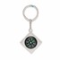 Gift Key Ring Compass Metal Model Keyfob Mini Keychain Pendant - 1