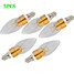 Bulb E14 Droplight Tip Led 5pcs Bubble Bright Lamp - 1