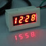 Volt LED Measurement Digital Display Temperature Time Meter Car - 3