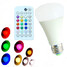 10w Controlled 800lm Ac100-240v Rgb Globe Remote Led 1 Pcs - 1