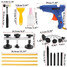 Repair Kit Puller Scraper PDR Car Body Dent Balance 19pcs Bridge Hammer Glue Gun - 2