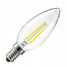 Candle Light Led Filament Lamp 2w Edison Chandelier 180lm Lighting - 4