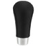 Gear Universal Black Shifter Lever Length Leather Car 9cm Shift Knob - 3