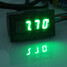 Volt LED Measurement Digital Display Temperature Time Meter Car - 5