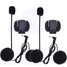 2Pcs with Bluetooth Function 1000m Motorcycle Helmet Intercom Headset - 9