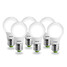 5w 400-450 Warm White G60 6 Pcs E26/e27 Led Globe Bulbs Ac 100-240 V Smd - 1