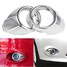 Front Fog Light 2PCS Chrome Lamp Cover Trims Ford Focus Bezels - 1