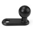 Hole Base 1inch Ball Mounts Black Motorcycle - 2