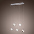 Kitchen Dining Room Modern/contemporary Feature For Crystal Metal Island Chrome Pendant Light - 3