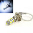 12v 100 H3 1 Pcs 3w Smd 6500-7500k Ding Cool White Decorative - 1