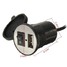 Port Charger Motorcycle Cigarette Lighter Power Socket Waterproof 12V USB - 4