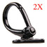 Black Scooter Motorcycle Luggage Hooks Aluminum - 1