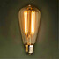 Smd 6w 220-240v Decorative St64 E26/e27 Led Filament Bulbs 1 Pcs Warm White - 2