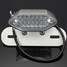 Color Motorcycle License Light Turn Signal Brake 12V White - 2