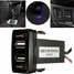 Charger Audio Input Cell Phone Toyota Lexus 5V 2.1A USB Port MP3 12V Scion - 1