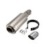 Exhaust Muffler Motorcycle Stainless Scooter Dirt Bike Carbon Fiber 38-51mm - 2