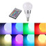 3w Controlled A19 240lm Led Globe Bulbs E14 Ac 85-265 V Cob Remote - 5