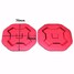 Trims Water Pad Jeep Renegade 2015-2016 2pcs Red Aluminum Car Cup Holder - 5