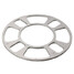 Thickness 5mm Vehicles Spacers Silver Aluminum Alloy Wheel Stud - 3