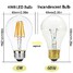 A60 Warm White Ac 220-240 V E26/e27 Led Filament Bulbs 6 Pcs A19 Cob - 5