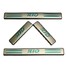 Sedan Stainless 2013 2014 2015 Sticker Hatchback 4pcs Car Styling KIA - 1