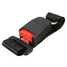 1pcs Safety Belt 8 Inch Seatbelt Buckle Car Seat Belt Black Extender Polyester 14 Inch - 3