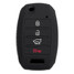 KIA Car Multi Color 4 Buttons Remote Key - 9