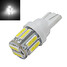 T10 12v Cool White 3w 10x7020smd Light 6000-6500k 100 - 1