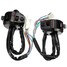 Motorcycle Handlebar Horn Turn Switch Electrical Start 12V 8inch Signal Headlight - 3