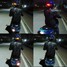 LED Light Brake Turn Signal Wireless Motorcycle Helmet - 8