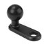 Hole Base 1inch Ball Mounts Black Motorcycle - 3