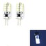 2w Warm White Smd Led Bi-pin Light G4 Cool White - 9