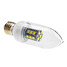 Led Warm White Smd Candle Light C35 Ac 220-240 V E26/e27 - 1