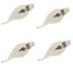 6w Light Effect Decorative 4pcs Candle Light Lamp - 1