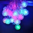 Ac 110-220v Ball Led Decoration Rgb Snow 4m 20leds - 3