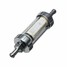 Inline 6mm Fuel Filter Finish Chrome Petrol Diesel - 2