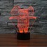 Decoration Atmosphere Lamp Colorful 100 Christmas Light Novelty Lighting 3d Touch Dimming Led Night Light - 4