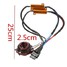 Decoder 2Pcs Resistance 50W Hyper Flash Fix Car Turn Signal light Wiring Adapter - 2