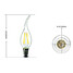 Candle Light 2w Ac 220-240 V Warm White 1 Pcs Led - 3