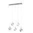 Kitchen Dining Room Modern/contemporary Feature For Crystal Metal Island Chrome Pendant Light - 1