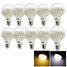 E27 3000k Smd Light Cool White Light Led Globe Bulbs - 2