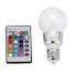 85-265v Lamp Led Color Changing E27 Remote Control - 2