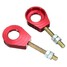 Chain Tensioner Dirt Pit Bike Adjuster 110cc 125cc 140cc Motocross Pair 15mm Alloy Wheel - 3