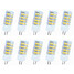 10 Pcs Cool White Decorative Led Bi-pin Light G4 5w Ac110 Warm White 1led - 3