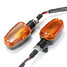 Light Bulbs Metal Pair Rear Tail Running Turn Signal Indicator Motorcycle Brake - 11