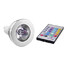 Gu10 3w Rgb High Power Led E14 Led Spotlight Ac 85-265 V Controlled - 1