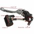 Motorcycle 8inch 22mm Handlebar Brake Master Cylinder Clutch Lever - 11